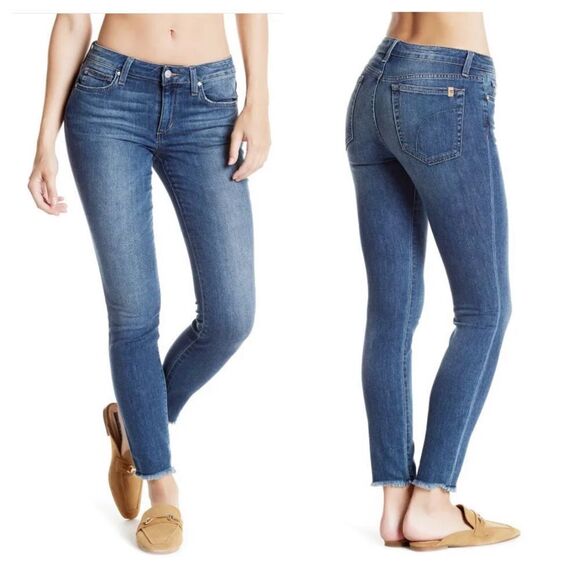 Joe's JEANS Blanche Skinny Ankle Mid Colour Jean Sz 25 - Picture 1 of 5